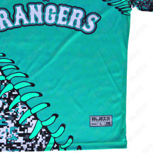 Long t-shirt de sublimation pour hommes Logo imprimé personnalisé à manches courtes Écologique Respirant à séchage rapide T-shirts pour hommes - Product Image 3