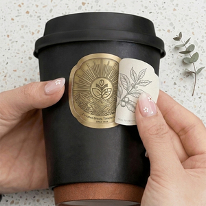 แก้วกาแฟเก็บความร้อน LOKYO แบบสองชั้น พิมพ์โลโก้ได้ หมุนได้ แก้วกระดาษ 8oz 12oz 16oz ขายส่งสำหรับร้านกาแฟ - Product Image 2