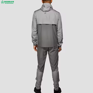 Chaqueta Cortavientos Softshell Ligera de Alta Calidad OEM para Hombre, con Capucha, Impermeable, Transpirable, de Secado Rápido, con Cremallera, para Otoño y Actividades al Aire Libre - Product Image 4