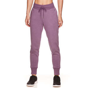 <b>Women's</b> Winter Fleece Jogger Sweatpants Pockets 100% Cotton Knitted Quick Dry <b>Elastic</b> Waist Casual Comfortable Trousers OEM - Product Image 6