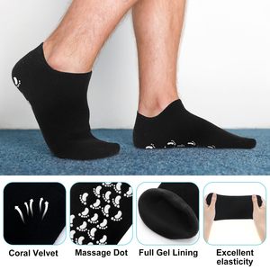 Bán Sỉ Giữ Ẩm Silicone Gel Gót Chân Pad Vớ Độ Ẩm Spa Gel Gót Chân Mềm Mại Chăm Sóc Bàn Chân Gel Silicon Vớ Cho Khô nứt Gót - Product Image 2