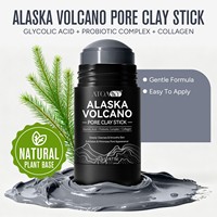 Mascarilla Facial en Barra de Arcilla Volcánica de Alaska de Marca Privada ATOANY, Limpieza Profunda, Ayuda a Absorber el Exceso de Grasa