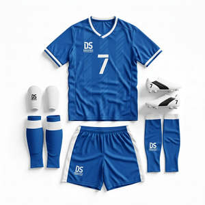 Kits d'uniformes de football de vêtements de sport fabriqués en usine Kits d'uniformes de football de haute qualité de couleur personnalisée pour adultes - Product Image 1