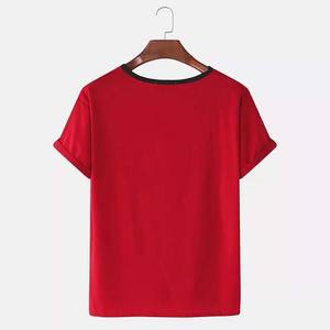 Hip Hop logotipo personalizado 170gsm-200gsm camiseta de hombre para hombres 100% algodón de secado rápido transpirable y estilo casual OEM disponible en todas las tallas - Product Image 4