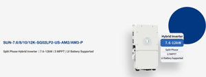 Deye SUN-7.6/8/10/12K-SG02LP2-US-AM2/AM3-P スプリットフェーズ ハイブリッドソーラーインバーター 低電圧 120V 220V 出力 - Product Image 5