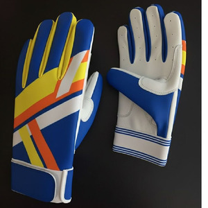 100% Pure Leather US Famous Design Baseball <b>Batting</b> <b>Gloves</b> Custom High Quality Customized Leather Baseball <b>Batting</b> <b>Gloves</b> 2026 - Product Image 2