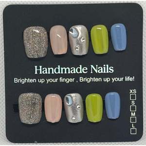 Just Drip Medium Artificial Fingernails - Product Image 1