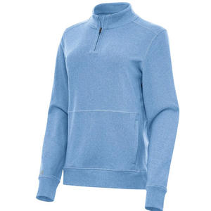 Sweat-shirts lourds 1/4 zip, pull en molleton technique, logo personnalisé, quart de zip, col roulé, sweat-shirt unisexe - Product Image 4