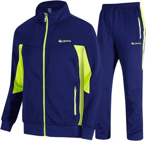 Conjuntos de ropa para correr de entrenamiento transpirable para hombres de primera calidad, ropa deportiva personalizada, chándal para estilo informal de verano - Product Image 6