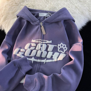 Graphic Print Pullover Hoodie | Fleece Lined Casual Street Style | OEM Factory Printed Sweatshirt | <b>Bulk</b> Supply - Product Image 1