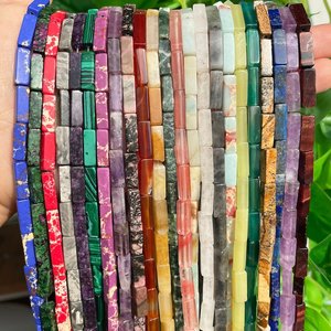 Rare arc-en-ciel pierre lisse Rondelle perles exclusif de qualité supérieure brin parfait pour la fabrication de bijoux de guérison conceptions et créations - Product Image 2