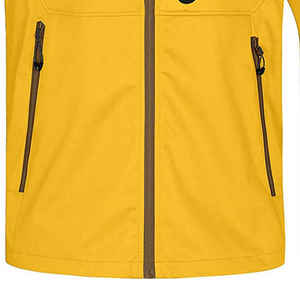 แจ็กเก็ตซอฟต์เชลล์ของผู้ชายคอตั้งระบายอากาศได้ดี100% แขนปกติสำหรับฤดูหนาว - Product Image 4