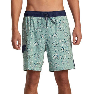 Pantalones cortos de verano de calle alta para hombre 2025 con estampado de logotipo personalizado bolsillos en la cintura elástica pantalones cortos de playa personalizados para Unisex - Product Image 1