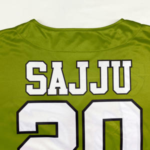 Nouveau maillot de Baseball à la mode à séchage rapide cousu broderie personnalisée Sublimation hommes Softball maillot de Baseball - Product Image 4