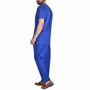 Uniforme Médico de Hospital de Alta Calidad, Conjunto de Uniforme Médico Elástico de Punto para Hombre, Nuevo Estilo al por Mayor - Product Image 3