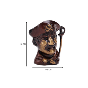 Shubham Porte-stylo Pirates coloré à la main en laiton fait à la main, décoration d'intérieur, décor de bureau, Standard, paquet de 1 - Product Image 5