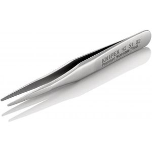 Pince à épiler droite de précision Knipex Mini en acier inoxydable - Product Image 2