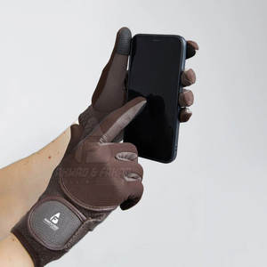 Services OEM, gants d'équitation en cuir d'hiver à doigts entiers, haute qualité, faible MOQ pour hommes - Product Image 3