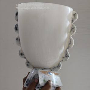 Maceta de resina para decoración del hogar, jarrón conmemorativo de memoria de cementerio creativo con esmalte pintado, Estaca de patio de cementerio - Product Image 4