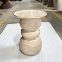Table basse ronde en béton de haute qualité environnementale meubles de Table légers Table basse blanche moderne en béton Oem