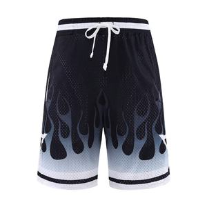 Shorts de basket-ball pour hommes, été, anti-UV, séchage rapide, respirant, polyester, entraînement physique, sport, musculation, gym, shorts de basket-ball - Product Image 3