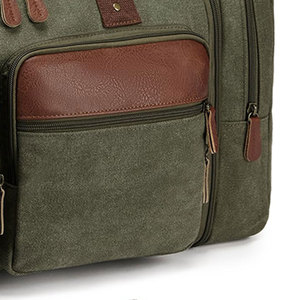 Sac de voyage en cuir fait main personnalisé de qualité supérieure, nouveau design, pour le sport et les voyages en plein air, avec doublure en polyester, vente en gros d'usine - Product Image 4