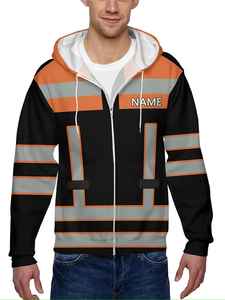 Sudadera con Capucha de Algodón 100% de Alta Calidad, Diseño Personalizado OEM, Ropa Casual para Calle/Aire Libre - Product Image 5