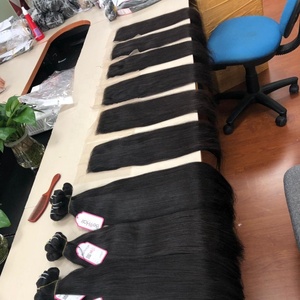 Paquetes de cabello tejido Remy de alta calidad, cutícula alineada, hueso recto, precios al por mayor - Product Image 6