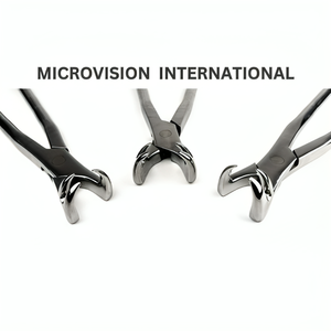 Fórceps molares de tres puntas de acero inoxidable, Instrumentos dentales de caballo, herramientas de extracción de dientes equinos - Product Image 6