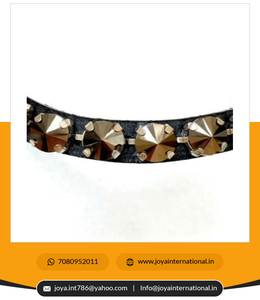 Brida Hanoveriana de Cuero Negro Enrollado con Acolchado Color Bronceado, Tamaño Cob, Completa, Plegable - Product Image 5