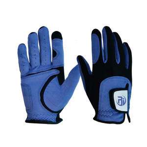 Gant en cuir blanc Cabretta respirant personnalisé en gros Gants de golf homme en cuir durable avec logo personnalisé - Product Image 5