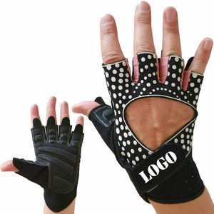 Guantes de Gimnasio Personalizados de Cuero sin Dedos para Entrenamiento, Levantamiento de Pesas, para Mujeres y Hombres, Uso en Exteriores, Colores Personalizados - Product Image 4