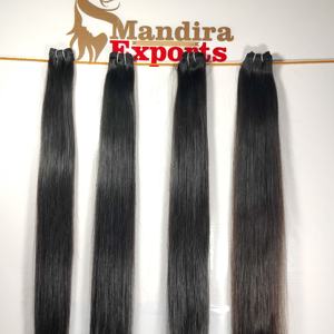100% cutícula alineada cabello crudo templo recto cabello Virgen sin piojos paquetes baratos de proveedor vietnamita cabello humano - Product Image 5