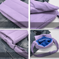 Nouveau Sac à Main Décontracté en Nylon pour Femme DICHOS avec Fermeture Éclair Unique, Sac à Bandoulière ou à Porter à l'Épaule pour Usage Quotidien