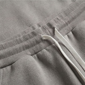 Conjunto Deportivo Personalizado de 2 Piezas para Hombre, 100% Algodón, Invierno, Color Sólido, Ropa Deportiva, Estilo Jogger, Contraste, Adultos, Sostenible, Casual, Secado Rápido, con Capucha, para Gimnasio - Product Image 5