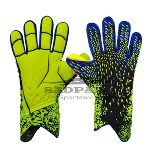 Gants de football professionnels de 4mm pour gardiens de but Doigts de protection en caoutchouc respirant Prix raisonnables pour une utilisation en extérieur - Product Image 3