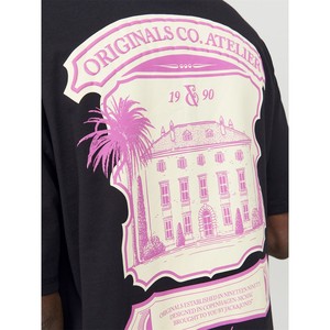 Camisetas de algodón para hombre con gráfico de logotipo personalizado serigrafiado pesado de alta calidad 2025 al por mayor hechas en Pakistán - Product Image 3