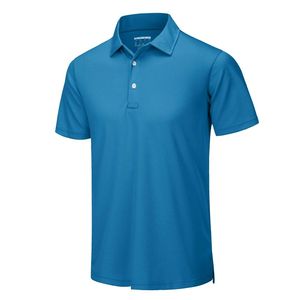 Polo de golf pour homme, respirant, à séchage rapide, uni, personnalisable, vente en gros d'usine, vêtements de travail pour entreprise - Product Image 4