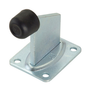 Arresto da Avvitare per Cancello in Acciaio Zincato 110x70 mm - Product Image 1