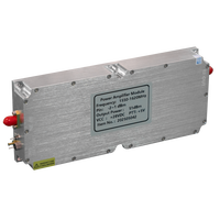Module amplificateur de puissance RF à onde continue et à onde pulsée numérique GaN à semi-conducteurs, 1550-1620 MHz, 120 W, 50 W-100 W en option, Lora