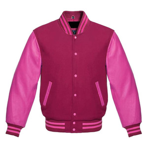 Chaquetas Varsity de Borrego Antibacterianas para Hombre y Mujer, de Alta Calidad, en Todos los Tamaños y Colores, Estilo Nuevo con Cuello Alto - Product Image 1