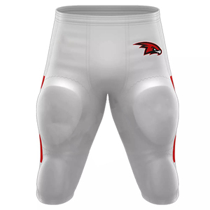 100% personnalisé sublimé hommes Football américain pantalon respirant Shorts à manches courtes longueur grande taille meilleure caractéristique vêtements de Football - Product Image 5