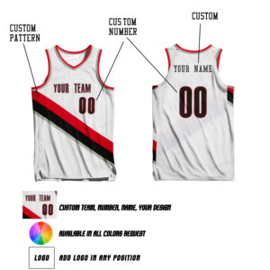 Maillot de basket-ball brodé avec appliques personnalisées, uniformes d'équipe de basket-ball de haute qualité fabriqués en usine selon votre conception - Product Image 2