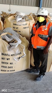 Polvo de barita Sulfato de bario de alta pureza para fluidos de perforación Pinturas Plásticos Uso industrial A precio mayorista - Product Image 3