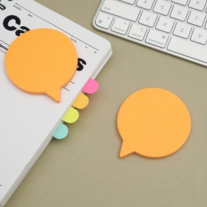 [Hansolmts] hình dạng sáng tạo ghi chú dán 7 phong cách 7 màu sắc mạnh mẽ dính Memo Pad cho trường học văn phòng sử dụng - Product Image 6