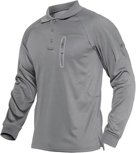 Vente en gros d'usine OEM personnalisé unisexe coureur uniforme fermeture éclair latérale col roulé 1/4 chemise à glissière - Product Image 6