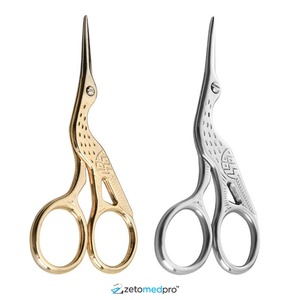 กรรไกรปักลาย Black Stork Design คุณภาพพรีเมียม ผลิตจากเหล็กกล้าไร้สนิมคมกริบ สไตล์วินเทจ สำหรับตัดผม เย็บผ้า และงานฝีมือ สามารถปรับแต่งได้ - Product Image 5