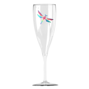 Flûte à effervescence personnalisée, design européen, impression numérique sur mesure, transparente, sans quantité minimale, fabriquée en France - Product Image 1