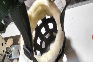 Bozal de pastoreo de nailon ecuestre de caballo adjunto Breakaway Halter de liberación rápida nariz acolchada forro polar forrado de piel para compras en línea - Product Image 5