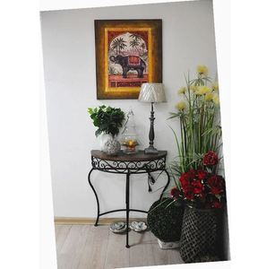 โต๊ะคอนโซลเหล็กดีไซน์ทันสมัยสำหรับโรงแรมของตกแต่งบ้านห้องรับแขกที่เก็บเฟอร์นิเจอร์ห้องโถงและโถงทางเดิน - Product Image 3